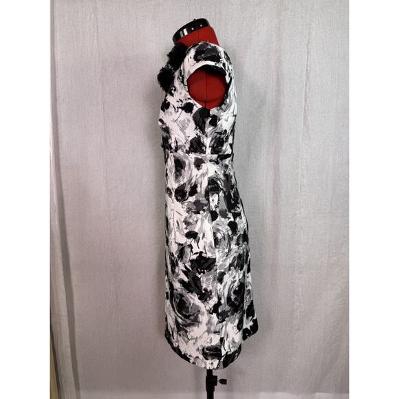 Rabbit Rabbit Rabbit Womens Dress Size 4 Midi Floral Retro Art Boho E114 - Picture 3 of 11